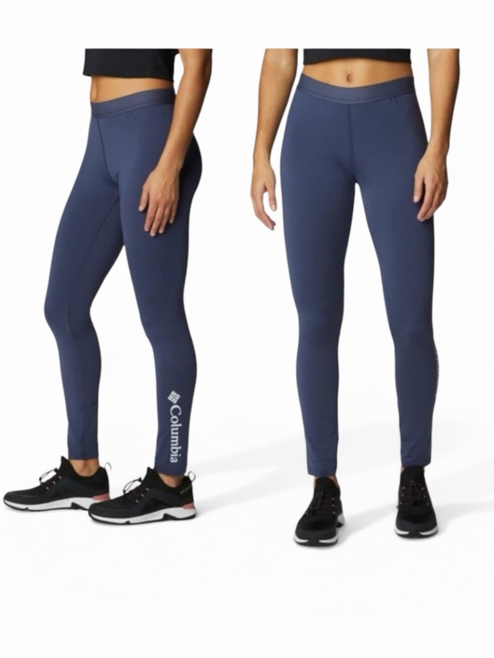 Columbia Omni-Wick Blue Leggings Woman’s Size XL
